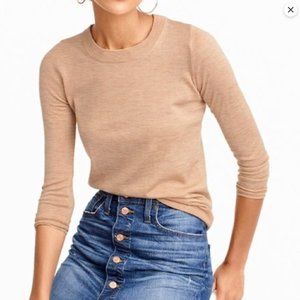 J. Crew Tippi Sweater, Size Medium, Color Camel